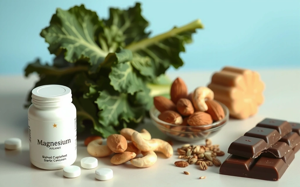 Suplementos de Magnesio y alimentos ricos en magnesio